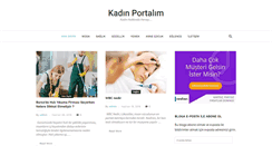 Desktop Screenshot of kadinportalim.com